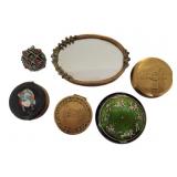 Vintage Miniature Compacts & Mirror Lot