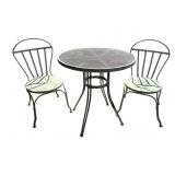 3pc Metal Bistro Patio Set