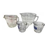 Glass Measuring Cups Collection (4)