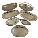 Assorted Silver Plate Serving Pieces