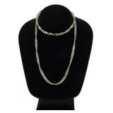 Italian Sterling Necklace 1.26oz