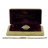 Vtg Westfield Ladies Wristwatch w/ Case