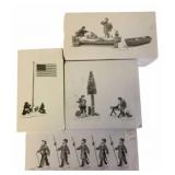 Dept 56 4 Boxes of Village Accessories