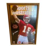 Framed Sports Illustrated Joe Montana