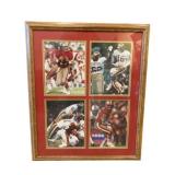 Superbowl XXIII Joe Montana 49ers Framed Print
