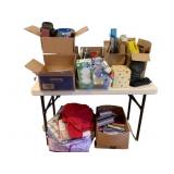 Lot of Assorted Items - TABLE NOT INCLUDED