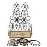 Group lot of Metal decor & other