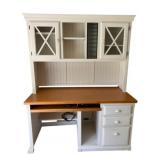 Desk w/ hutch - 73 x 58 x 24 (2 pieces)