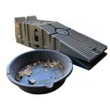 Set of Rhino Car Ramps & Oil Drain Pan