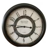 Battery Operated Wall Clock by Baldauf - 22"