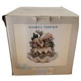 Cracker Barrel Seashell Fountain in box