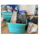 Lot of Totes & Assorted Items