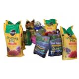 Lot of Potting Soil & More