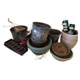 Lot of Planters & More