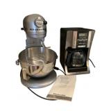 KitchenAid Professional Mixer & Coffee Maker