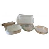 Lot of Assorted Glass Baking Dishes