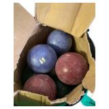 Set of 8 Bocce Balls w/ bag