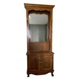 Oak Hall Rack w/ Storage - 75 x 30 x 12