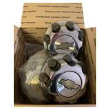 4 Chevy Hubcaps - 8 lug nuts - 1999-2010