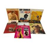 10 Assorted LP Records