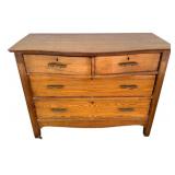 Antique 4 Drawer Dresser - 43 x 21 x 35
