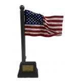 American Flag Decoration - 18" Tall