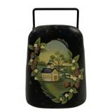 Metal Decorated Cowbell - 8.5 x 5.5 x 3.75