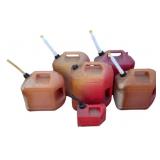 6 Gas Cans