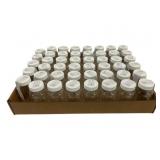 Tray Lot Plastic Specimen Jars