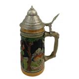 German Beer Stein - 9.5" Tall