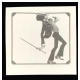 1973 Klaus Voorman Print - 10.75 x 11.25