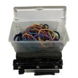 Plastic Tote w/ Assorted Items