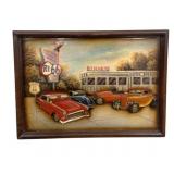 Framed 3D Picture - 16 x 22