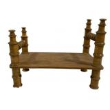 Wooden Doll Bed - 14 x 11 x 8.5