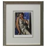 Portrait of Madame print by Tamara De Lempicka