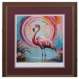 Pink Flamingo II by Van Gogh Limited