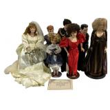 Lot of Assorted Dolls