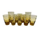 10 Amber Glasses