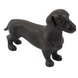 Cast Iron Dachshund Figure 4.5"