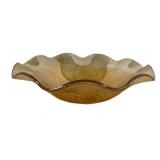 Jeannette Iris & Herringbone Carnival Bowl