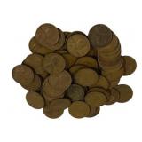 64 Assorted Wheat Pennies
