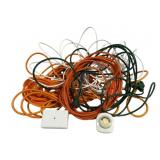Lot of Assorted Extension Cords/Timers