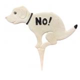 Cast Iron Dog Sign - 12 x 12.5