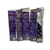 5 U.S.A. Flag Sets in package
