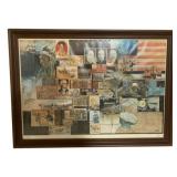 Framed Bruce Collage - #247/11000 28 x 39