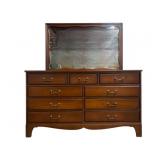 Dresser w/ Mirror 65 x 58 x 20
