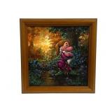 Framed Disney Canvas Print - 14.5 x 14.5