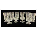 10pc Whitehall Sherbets & Tumblers