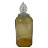 Glass Bottle Jar w/ Lid - 14 x 5