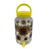 Glass Beverage Dispenser - 10.5 x 5.5